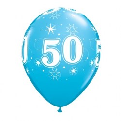 Latexballon 50 Fashion Blue